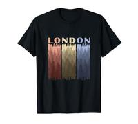 England Capital London Forest Landscape Value Graphic T-Shirt