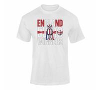 England Champions T Shirt Gifts Men Women Kids Football Euro Shirt 2025, England Top, Champions Tee Celebration Winners Gift For Him Her boys - White XXXL Style 1