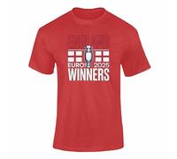 England Champions T Shirt Gifts Men Women Kids Football Euro Shirt 2025, England Top, Champions Tee Celebration Winners Gift For Him Her boys - Red 7-8 Years Style 2