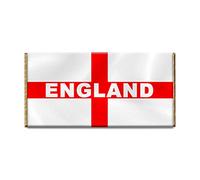 England Chocolate Bar Gift Wrapper Gift Present For Birthday, Christmas Sport(#314) (with chocolate bar)