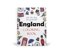 England Coloring Book: Color Your Way Through the UK!