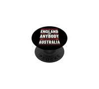 England Cricket Fan Anti Australia Rivalry Supporter PopSockets Adhesive PopGrip