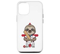 England Cricket Sloth Sports Fan Animal Country Flag Case for iPhone 12/12 Pro
