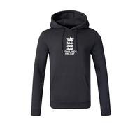 England Cricket Unisex Essential Crest OH Hoodie, Navy- New French, L