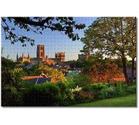 England Durham Cathedral Puzzle for Adults and Kids, 1000 Piece Puzzle Game for Gifts, Home Decoration, Special Travel Souvenirs 38x52CM