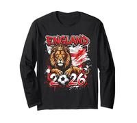 England ENG 26 Fan English Flag Regal Clinch Graffiti Art Long Sleeve T-Shirt