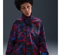 England Essential Windrunner Women's Nike Football Woven Jacket - Black - Polyester S (UK 8-10)