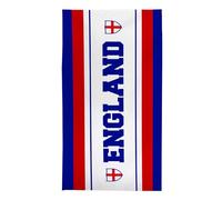 England - Euro's - Stripe - St George - Football Beach Towel - 150cm x 75cm