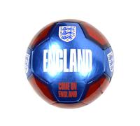 England FA "Come On England" Metalic Red Blue Signature Ball Size 5