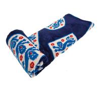 England FA Fleece Crest Blanket (One Size) (Blue/White/Red)