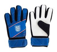 Hy-Pro Officially Licensed England FA Goalkeeper Gloves - Junior, Fuse Design, Goalie, with Strong Palm Girp for High Performance, Boys and Girls
