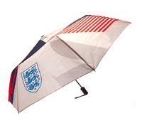 England FA Men's Crest Folding Umbrella in Off-White England FA Off-White