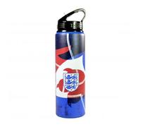 England Fa Three Lions Aluminium 750Ml Water Bottle White/red/blue (One Size)