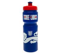 England Fa Three Lions Crest Plastic Water Bottle Blue/white/red (One Size)