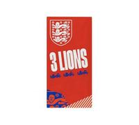 England Fa Three Lions Towel Red/white/blue (One Size)