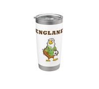 England Fan Bird Stainless Steel Insulated Tumbler