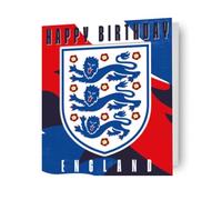 ENGLAND FC BIRTHDAY CARD FOOTBALL THEME CARD