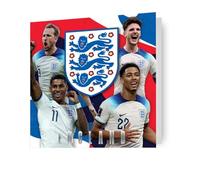 ENGLAND FC BIRTHDAY CARD FOOTBALL THEME CARD