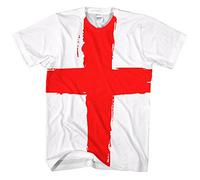 England Flag All Over T-Shirt St Georges Day - Mens All Over Sublimation T-Shirt White