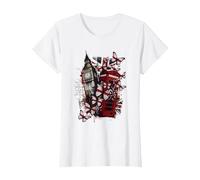England Flag Butterfly British Isles UK T-Shirt