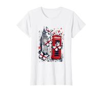 England Flag Butterfly British Isles UK T-Shirt