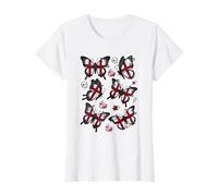 England Flag Butterfly British Isles UK T-Shirt