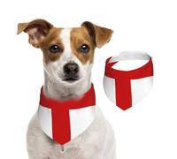 England Flag Dog Bandana for Small Medium Large Dogs, Cat Dogs Kerchief Triangle Bibs Scarf for Girl Or Boy