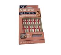 England Flag False Nails Set World Cup Football Boxed St Georges Flag