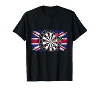 England flag great britain playing darts T-Shirt