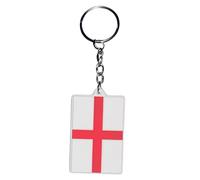 England Flag Keyring Soft Silicone Key Fob England Great Britain UK Country Keychain Keepsake Souvenir Gift Car Keys House Keys Ring Charm Jewelry Gift