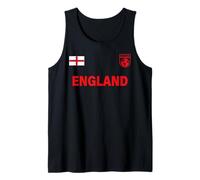 England Flag - Saint George Cross - Symbol of Passion and Pride Tank Top