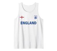 England Flag Saint George Cross symbolizes Passion and Pride Tank Top