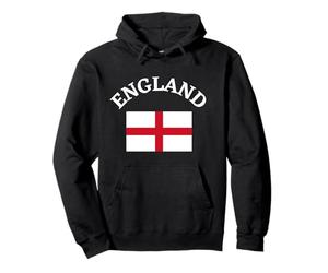 England Flag Saint George's Cross Patriot Pullover Hoodie