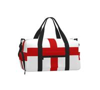 England Flag Sports Duffel Bag-Weekender with Shoe Compartment