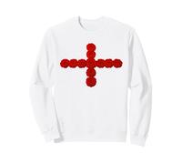 England Flag St George Cross Roses Sweatshirt