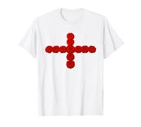 England Flag St George Cross Roses T-Shirt