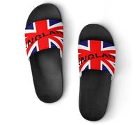 England Flag Unisex Summer Sliders Waterproof Beach Slippers Lightweight Anti Slip House Shoes