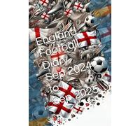 England Football Academic Diary 2024-2025 Week to View runs September to September. Lightweight Weekly Planner with Dotted Note Pages and ... & Notebook in one! Football's coming home!
