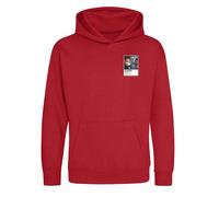 England Football Cool Bunny Frame Kids Hoodie - Red / 9-11 years
