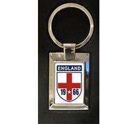 England Football Crest Metal Keyring 1966