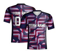 England Football Shirt 2024 T-Shirt for Men,Custom Football Tops Plaid Shirt Add Team Name Number Logo Jersey for Fans