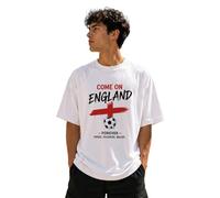 England Football Supporter T Shirt Come On England Gift Tee 12-13 Years Red