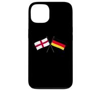 England Germany Crossed Flags English German Friendship Case for iPhone 13