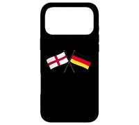 England Germany Crossed Flags English German Friendship Case for iPhone 17 Pro Max