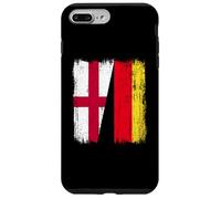 England Germany Half Flag English German Heritage Case for iPhone 7 Plus/8 Plus