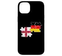 England Germany Vintage English Flag Englishman Case for iPhone 14 Plus