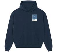 England Grey 96 Classic Football Shirt Colours Frame Men's Hoodie - Navy / S
