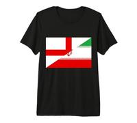 England Iran Dual Citizenship Football Premium T-Shirt