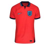England Junior 2022 2023 Away Shirt in Red | Size: XS England Red XS
