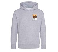 England Lion Icon Frame Kids Hoodie - Gray / 5-6 years